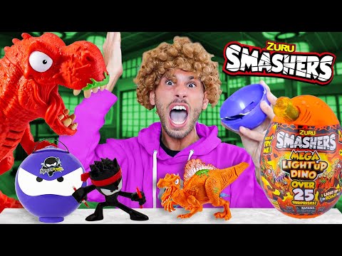Обзор игрушек Билли 🔥 Zuru Dino Smashers/Ninja Kids Mystery Ball