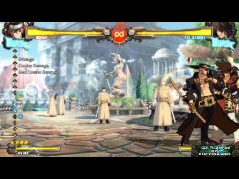 Guilty Gear Xrd REV 2 Johnny Combo Practice C.S Starter