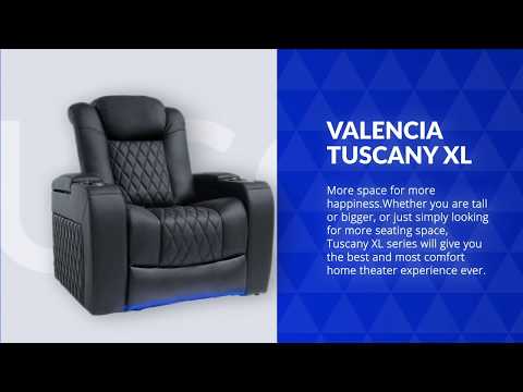 Tuscany XL: Spacious and Supremely Comfortable Home Theater Recliners