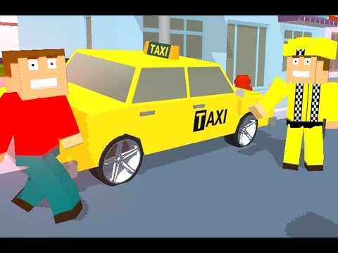 City Bricks vs Craft Taxi SIM Video