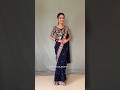 Retro Mermaid Drape Tutorial Shorts Saree Sareelove Style GroomingwithUtkarsha