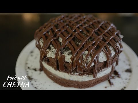 Oreo cake with Chocolate sponge and cream cheese buttercream - Food with Chetna