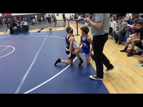 P2P Northern League Regional 14U 102 lbs Semis vs Drew Wright Natrona Colts