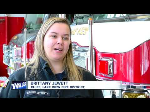 Lake View Fire District welcomes first female chief, a fifth generation firefighter