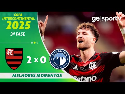 Gols e lances de Flamengo x Pyramids
