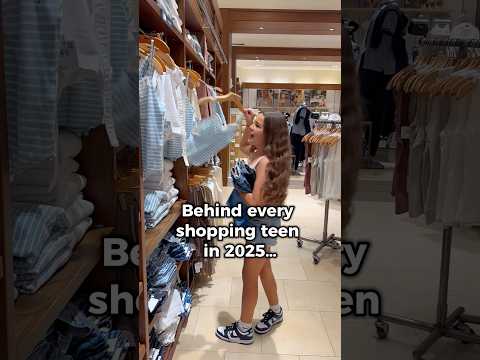 Reality of shopping with teens! #shopping