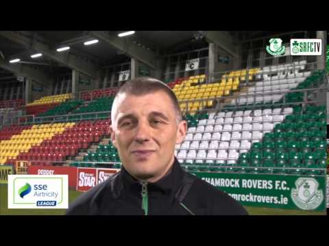Trevor Croly talks to SRTV after the 1-1 draw v's Limerick 02/05/14