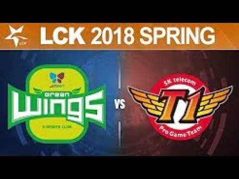 JAG vs SKT, Game 3   LCK Spring 2018   Jin Air GreenWings vs SK telecom T1
