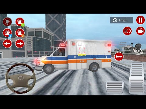 Ambulance Rescue Driver 2021 - Emergency Rescue Service Simulator -   Android Gameplay