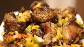 How to make Lamb Chops |  Lamb Asun | Nigerian Small Chops