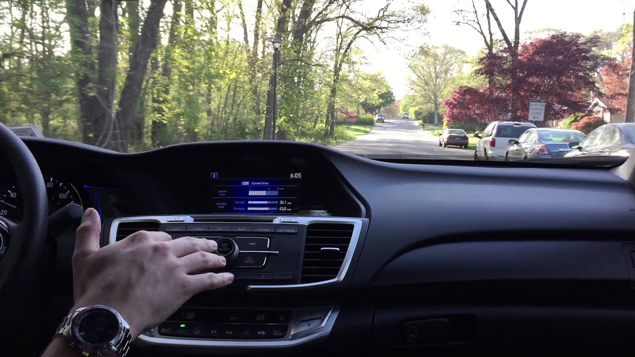 2015 Honda Accord Hybrid Quick Drive