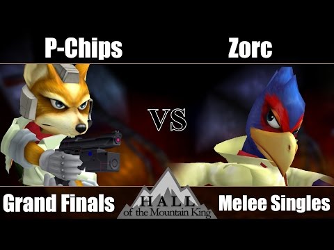 HotMK - P-Chips (Fox) Vs. GK | Zorc (Falco) - Grand Finals - Melee Singles