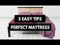 5 Easy Tips For Selecting The Perfect Mattress Guarented