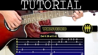 Cómo tocar En la ciudad de la furia de Soda Stereo (Tutorial guitarra)