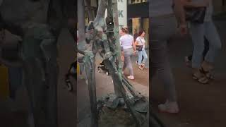 Skelette in Den Haag, sehr schön in der Innenstadt. Prima