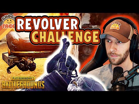 REVOLVER CHALLENGE: When a Happy Little Accident Turns EPIC ft. Halifax - chocoTaco PUBG Gameplay