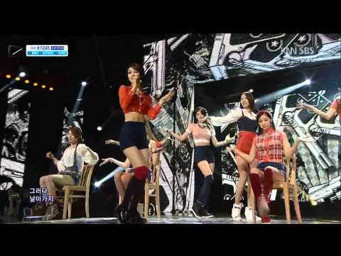 [HD] 131013 Nine Muses - Intro + Gun (Comeback Stage) @ Inkigayo