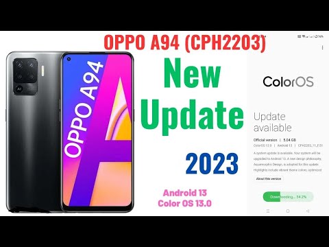 Oppo A94 New Update | ColorOS 13.0 | Android 13