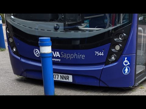 FLOORED TO LIMIT | Route X18: 7544/YX17NNR - ADL Enviro 400 MMC