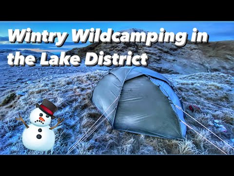 FREEZING SUB-ZERO WILDCAMP IN THE LAKE DISTRICT