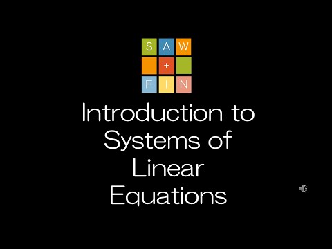 Linear Algebra 1.1 Introduction to Systems of Linear Equations