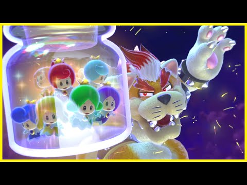 WORLD BOWSER - Super Mario 3D World!! (Nintendo Switch Game Playthrough)