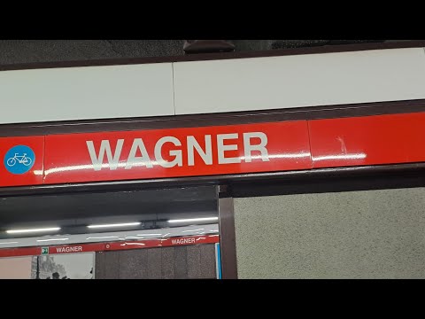 (Walkthrough) Stazione WAGNER (M1 Metro Milano)