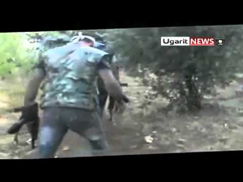 انتشار عناصر الجيش الحر في مدينة أريحا في محافظة إدلب