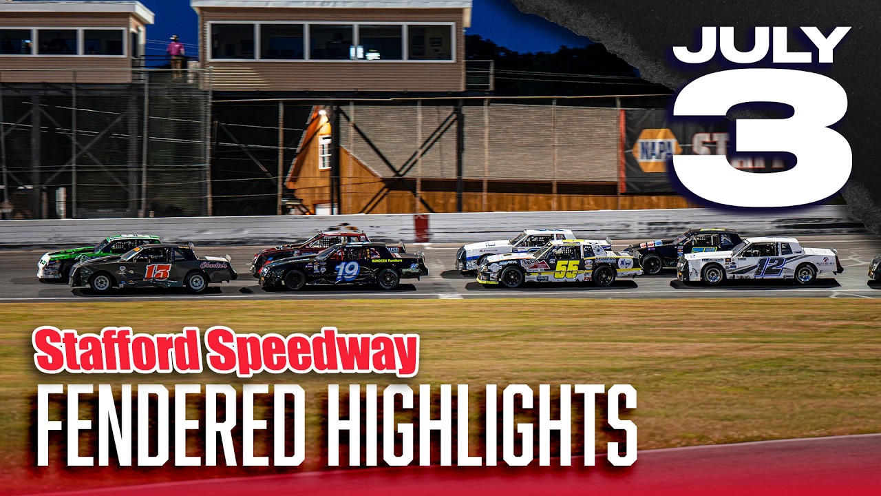 Stafford Highlights: Street Stock, Limited & Late Model Action