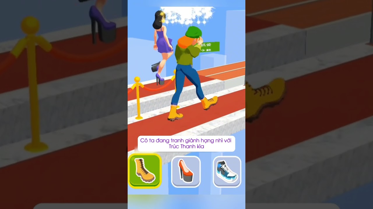 Giúp chọn đúng giày 200 IQ