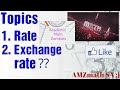 Grade 8 Maths ( Rate and Exchange rate )