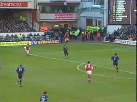 Davor Šuker GOAL [Arsenal v Sunderland (99 - 00)]