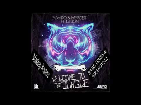 Badd Dimes & Ibranovski VS Alvaro & Mercer ft Lil Jon - Welcome To The Jungle VS Bone
