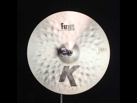 Zildjian 14" K Fat Hats - 1025g/1257g (video demo) image 2