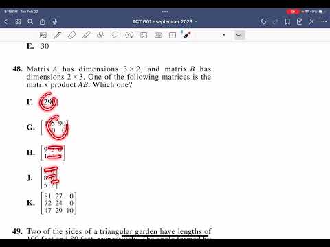 Act G01 Math Question 48