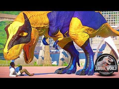 NEW! Wolverine T-REX vs Deadpool I-REX, Hulk T-REX Captain America 🌍 Jurassic World Evolution