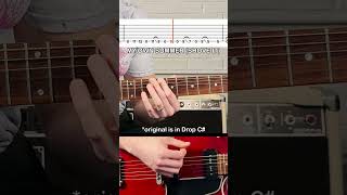 My Own Summer (Shove It) - Deftones TABS #guitarlesson #tabs #deftones #myownsummer #guitarriff