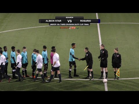 Albion Star v Rosario Youth - Under 15s Third Supp Cup Final - 13th December 2019