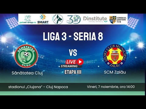 Liga 3: Sănătatea Cluj - SCM Zalău (Etapa 12 - Seria 8)