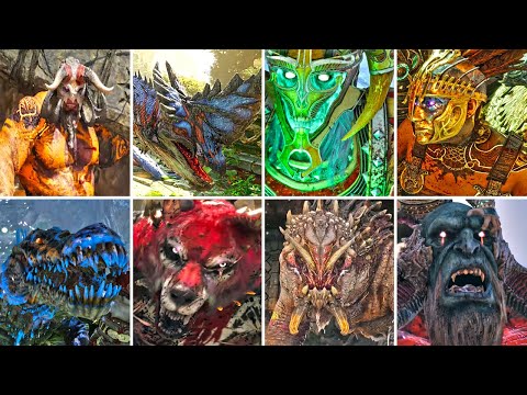 God of War Ragnarok - All Bosses (All End-Game Bosses, Optional Bosses, Secret Bosses)