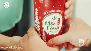 Thiết Kế Thi Công Quán Trà Sữa Mộc Long Q8 