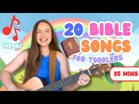 35 Minutes of Toddler Worship Songs and Learning! | ABC, 123, & Jesus Songs with Ms. HJ!