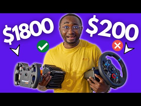 Will Expensive Sim Racing Wheels Make You Faster? Logitech G29 vs Fanatec DD PRO