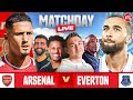 Arsenal 2-1 Everton | Match Day Live | Premier League