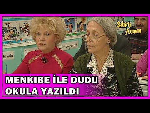 Menkıbe ile Dudu Okula Yazıldı! - Sihirli Annem 75.Bölüm