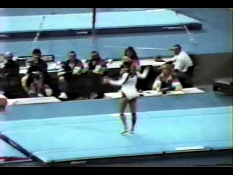 2nd EF V USA Brandy Johnson   1989 World Gymnastics Championships 9 950