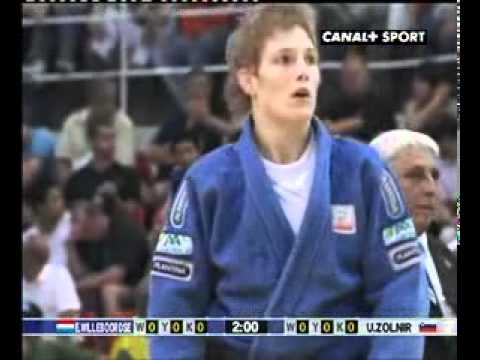 JUDO 2007 World Championships: Urska Zolnir (SLO) - Elisabeth Willeboordse (NED)