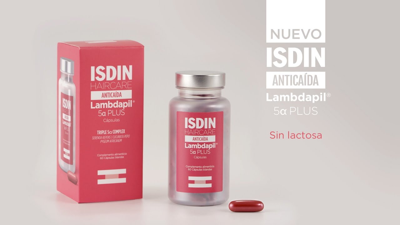 Destapa tu mejor pelo con Anticaída Lambdapil 5𝛂 Plus - ISDIN