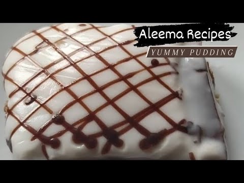 LAYERED CHOCOLATE BISCUIT LAVA PUDDING / yummy Recipe