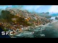 Escaping Collapsing Los Angeles 2012 Movie Clip 1 Full Movie Clips